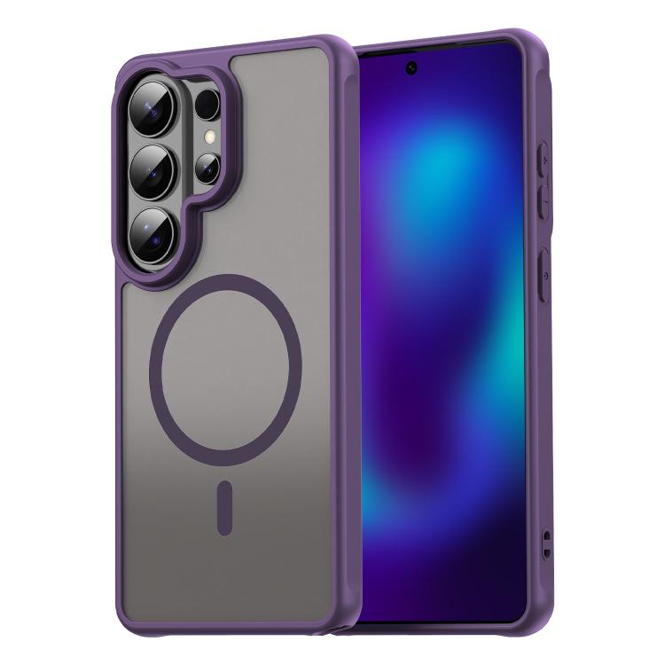 Fan Dun Series TPU Hybrid PC Frosted MagSafe Phone Case - For Samsung Galaxy S25 / S26 Series