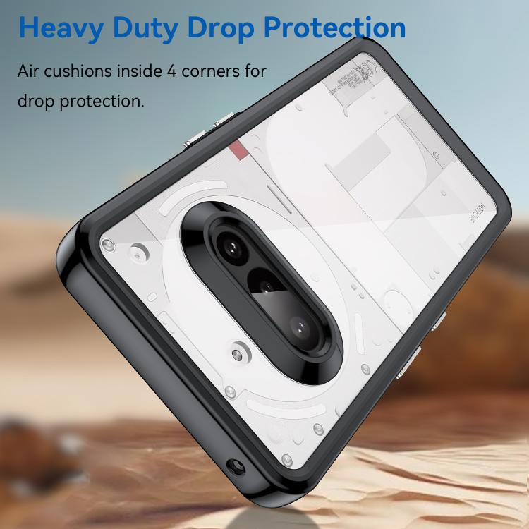 Colourful Series Acrylic Hybrid TPU Phone Case - For Nothing Phone (3a)