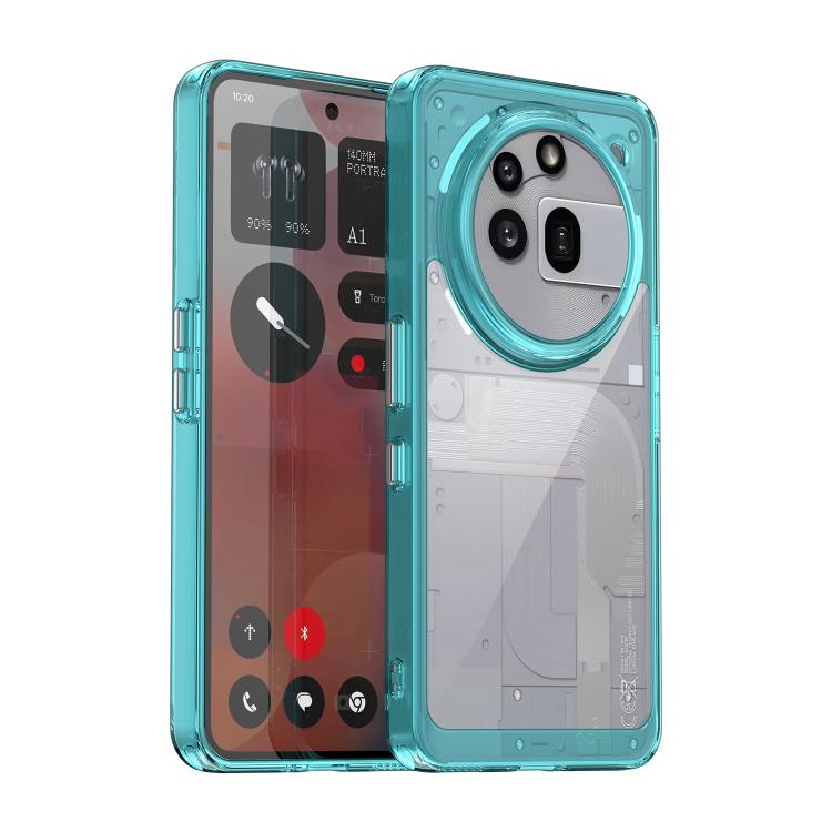 Colourful Series Acrylic Hybrid TPU Phone Case - For Nothing Phone (3a) Pro