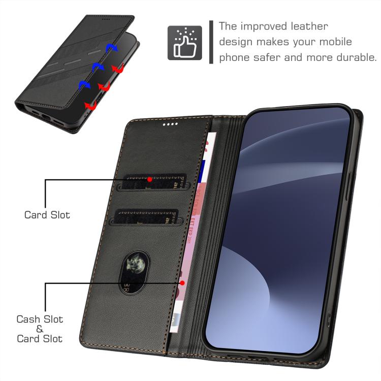 Embossed Multi-functional Wallet Retro PU Leather Phone Case - For Nothing CMF Phone 2 Pro / 3a / 3