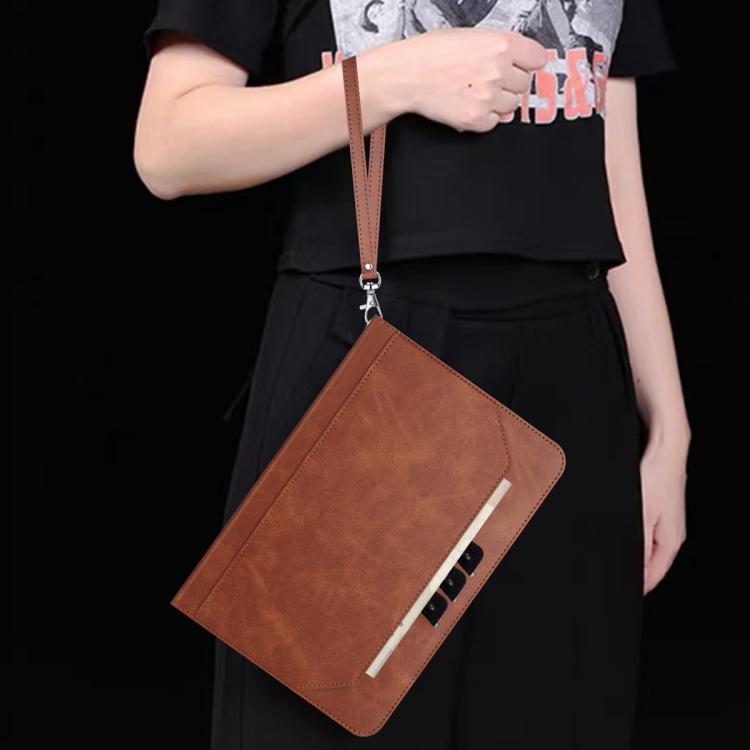 Multifunctional Wristband PU Leather Tablet Case - For Honor Pad X9a / X9 Pro / V9 / V7 Pro / V8