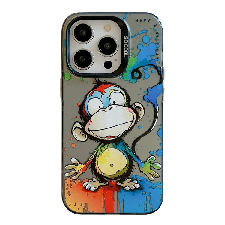 Animal Pattern Oil Painting Series PC + TPU Phone Case for iPhone 12 / 12 Pro / 12 Pro Max - Mos Accessories
