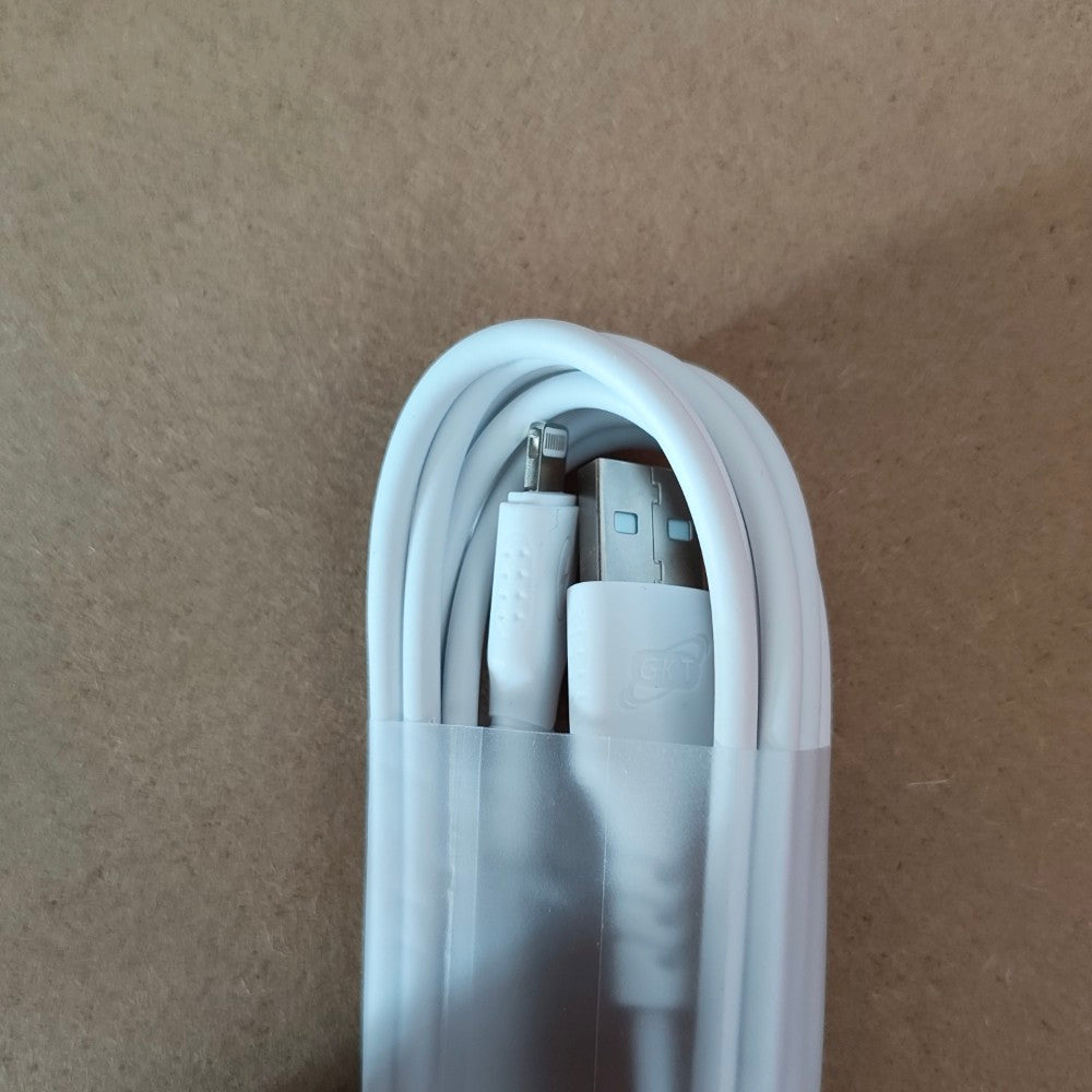 GK Telecom White 8-Pin to USB Cable - 2m