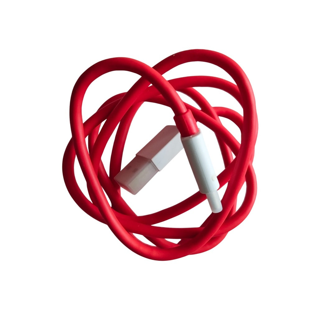 OnePlus USB-A to USB-C Dash Warp Red Charging Cable (D301)