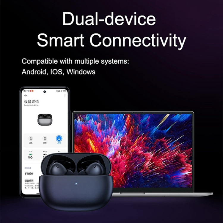 Xiaomi Redmi Buds 4 Pro 43dB Broadband Noise Cancelling Wireless Bluetooth Earphone