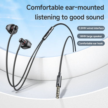 Yesido YH47 3.5mm Metal Line-Control In-Ear Wired Earphones