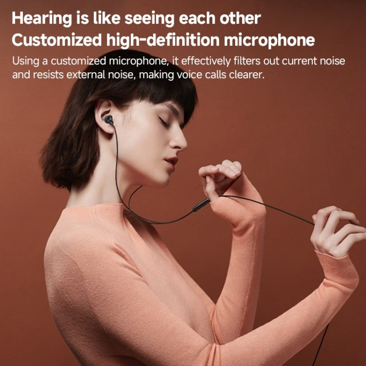 Yesido YH47 3.5mm Metal Line-Control In-Ear Wired Earphones