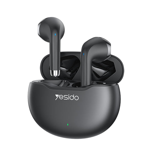 Yesido TWS21 Bluetooth 5.3 TWS Wireless Bluetooth Earphone - Black - MosAccessories.co.uk