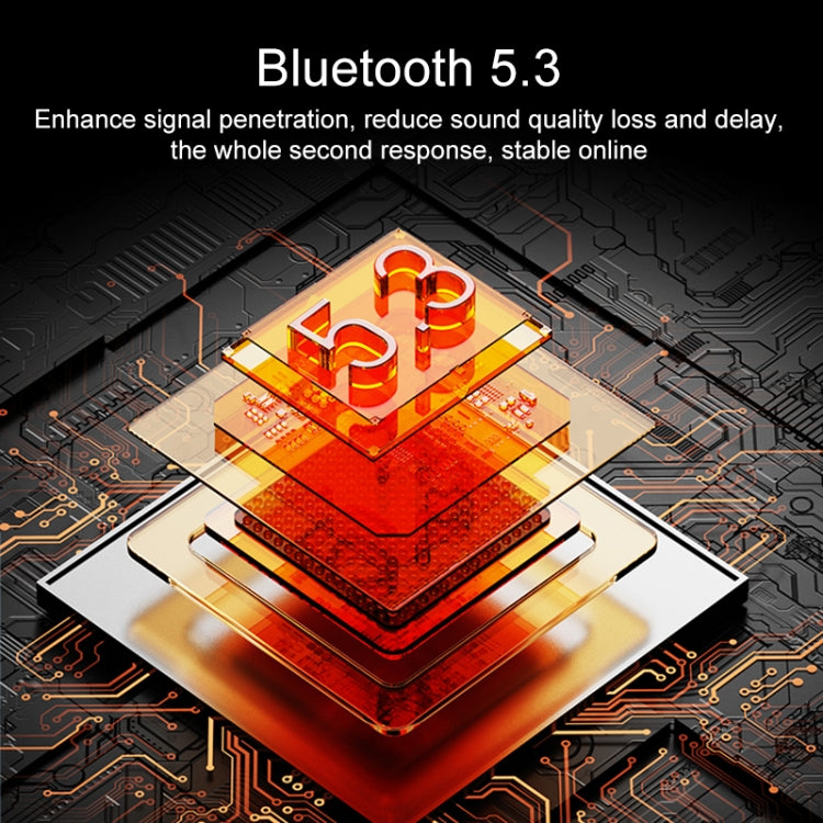 Yesido TWS21 Bluetooth 5.3 TWS Wireless Bluetooth Earphone - Black - MosAccessories.co.uk
