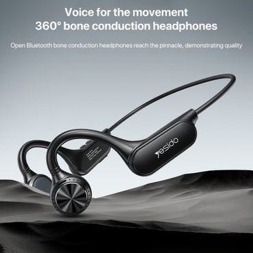 Yesido YSP12 Bone Conduction Bluetooth Wireless Neckband Earphone - MosAccessories.co.uk
