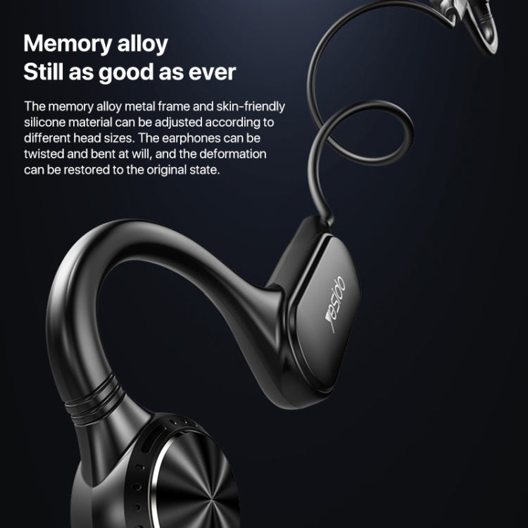Yesido YSP12 Bone Conduction Bluetooth Wireless Neckband Earphone - MosAccessories.co.uk