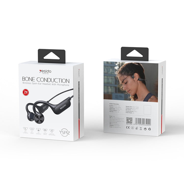 Yesido YSP12 Bone Conduction Bluetooth Wireless Neckband Earphone Packaging - MosAccessories.co.uk