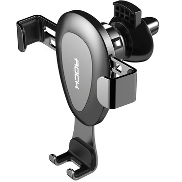 ROCK Grey Vent Car Phone Holder Ball Joint Gravity Mount - MosAccessories.co.uk