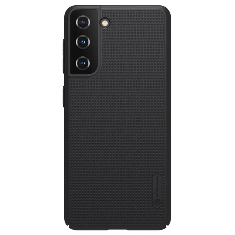 Nillkin Super Frosted Shield Hard Black Case - For Samsung Galaxy S21 - mosaccessories