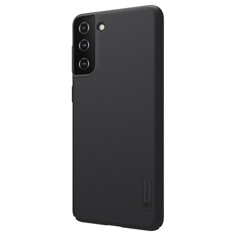 Nillkin Super Frosted Shield Hard Black Case - For Samsung Galaxy S21+ - mosaccessories