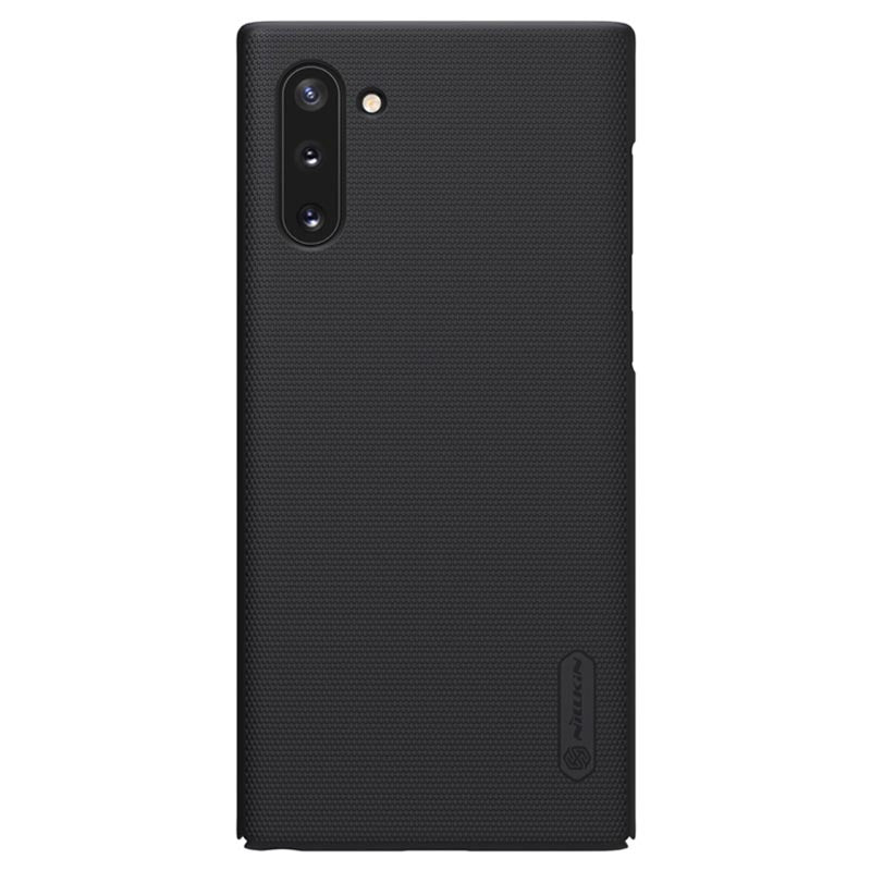 Nillkin Super Frosted Shield Black Case - For Samsung Galaxy Note 10 - mosaccessories