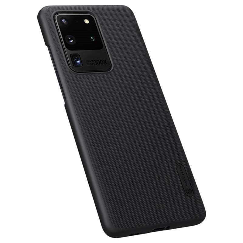 Nillkin Super Frosted Shield Hard Black Case - For Samsung Galaxy S20 Ultra - mosaccessories