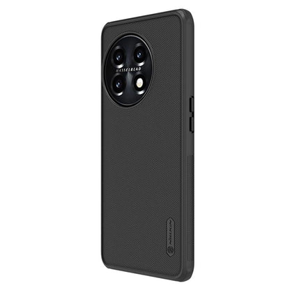 Nillkin Super Frosted Shield Pro Black Case - For OnePlus 11 - mosaccessories