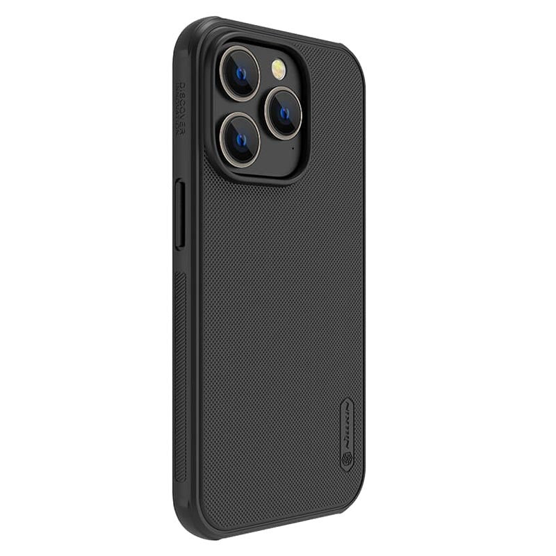 Nillkin Super Frosted Shield Pro Black Case - For iPhone 14 Pro Max - mosaccessories