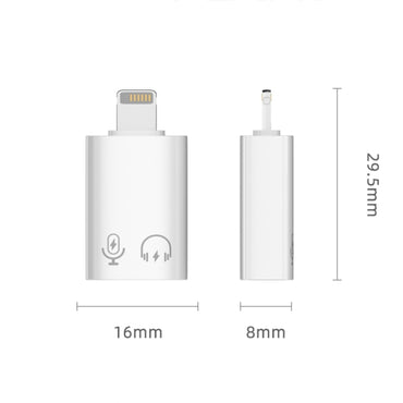 8 Pin Male to USB-A 3.0 Female OTG Adapter Converter - MosAccessories.co.uk