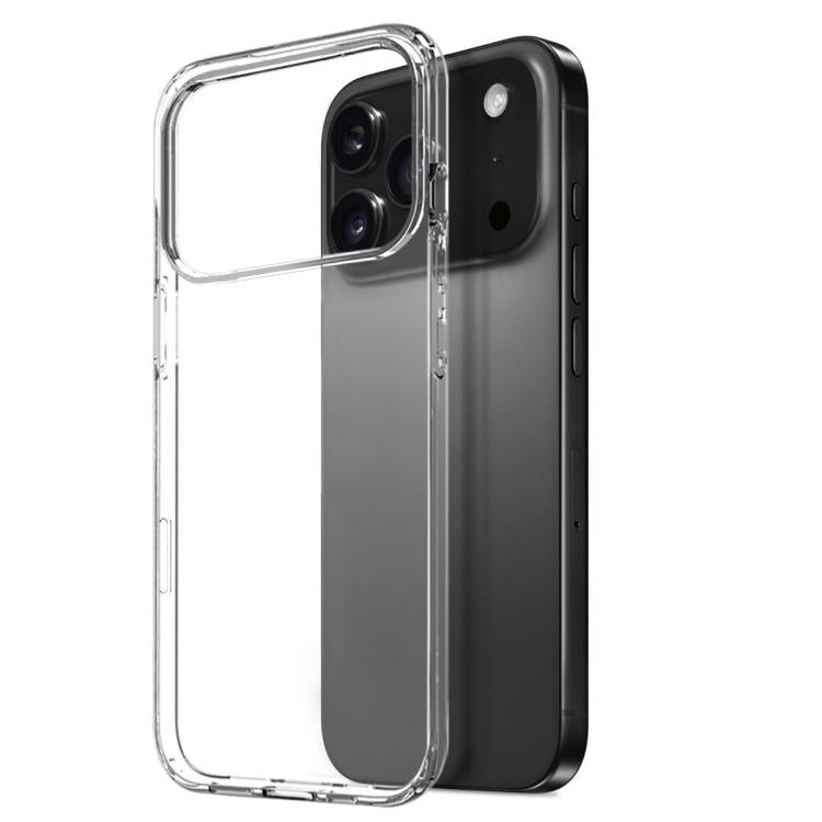 NORTHJO 3 in 1 TPU Clear Phone Case with Screen Film and Lens Film - For iPhone 17 / 16 / 15 / 14 / 13 / 12 Series