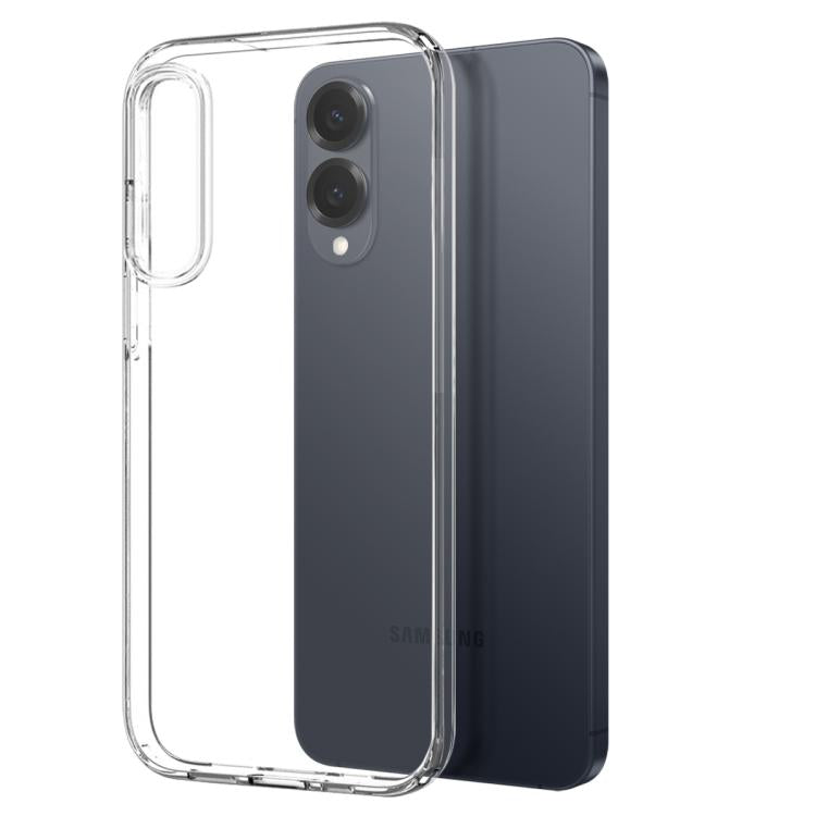 NORTHJO Clear TPU Case with Tempered Glass Screen Protector and Camera Lens Film - For Samsung Galaxy S25 Edge / S25 / S25+ / S24 Ultra / S24+ / S24 / S23+ / S23