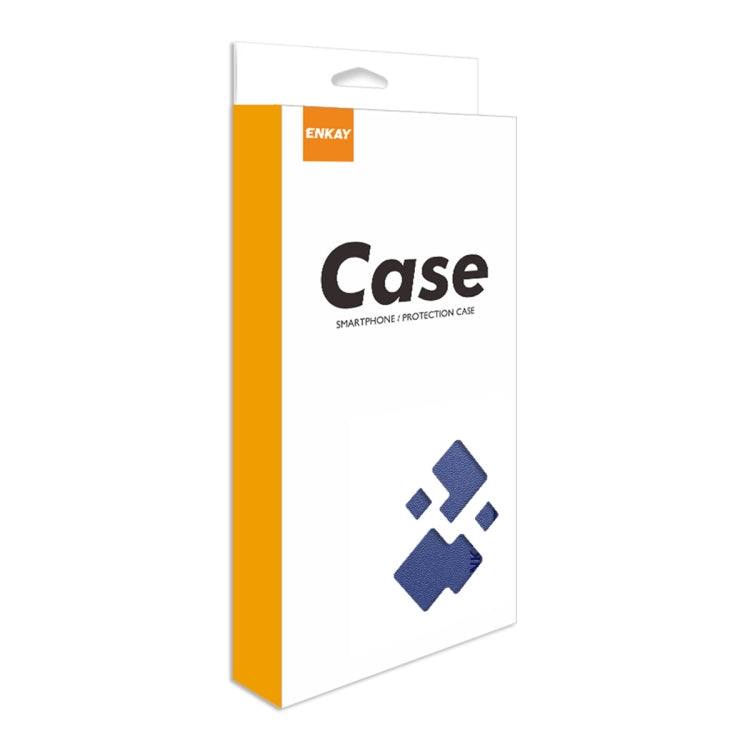 ENKAY Hat-Prince Card Slot Wallet TPU Back PU Leather Phone Case with Lens Film - For Samsung Galaxy S24