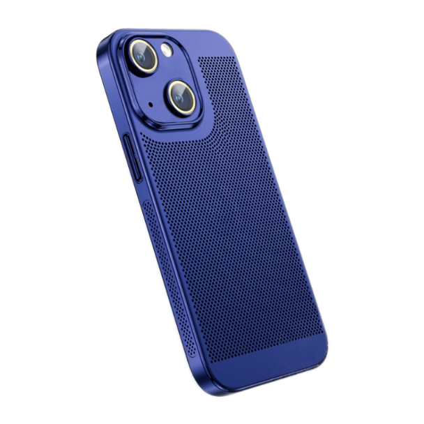 Ice Sense Heat Dissipation Electroplating PC Phone Case - For iPhone 13 - mosaccessories