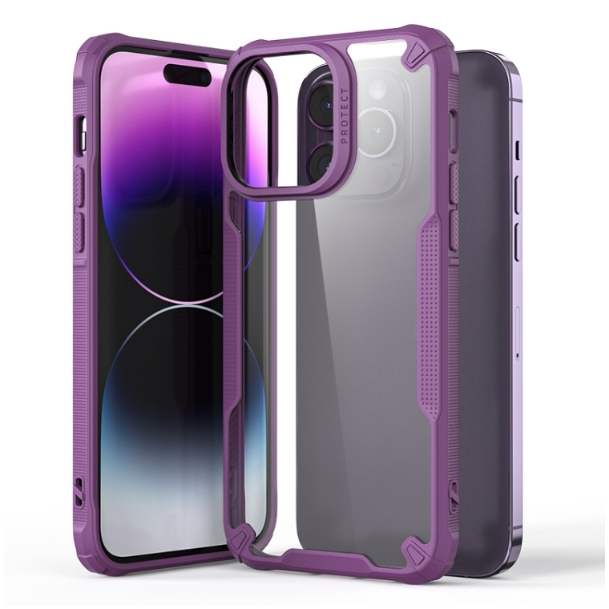 Four-corner Glossy Shockproof Phone Case - For iPhone 14 Pro - mosaccessories