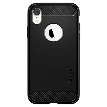 Spigen Rugged Armor Matte Black Case - For iPhone XR