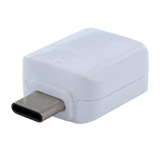 Samsung OTG Type C to USB 2.0 Adapter - White - mosaccessories
