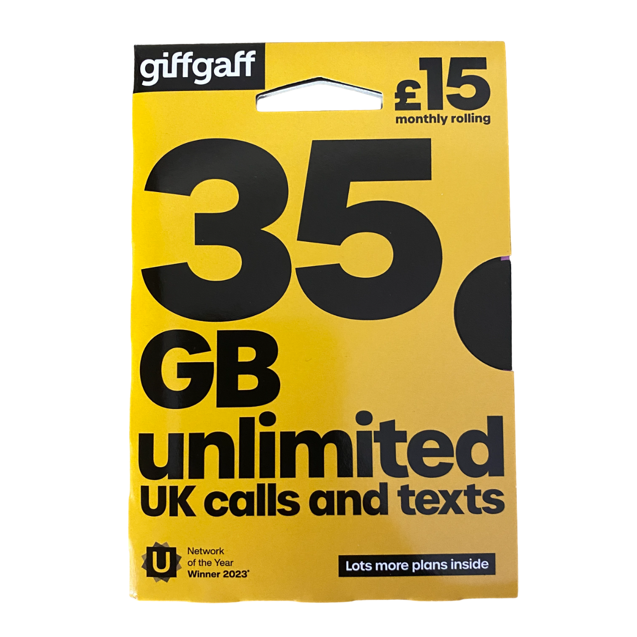 giffgaff Pay As You Go Sim Card - £15 - MosAccessories.co.uk