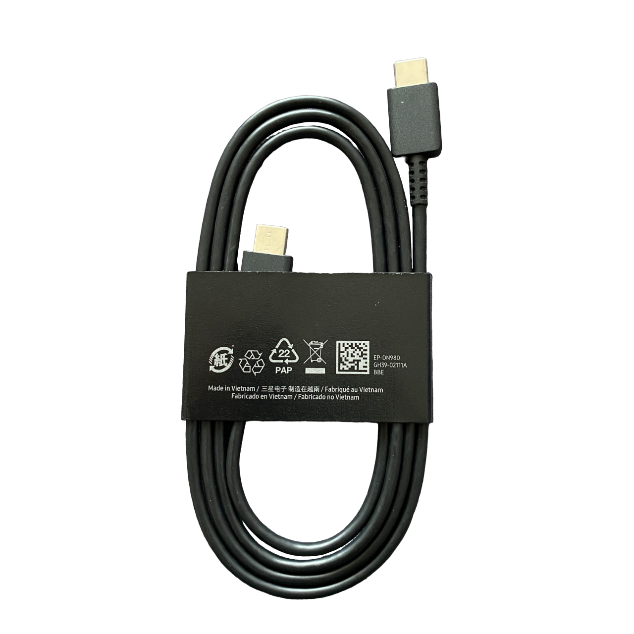 Samsung EP-DN980BBE USB-C to USB-C 3A Cable - mosaccessories