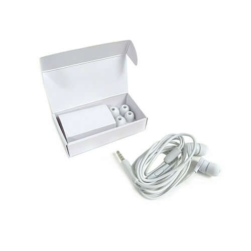 Google Pixel In-Ear Earphones 3.5mm - White - mosaccessories