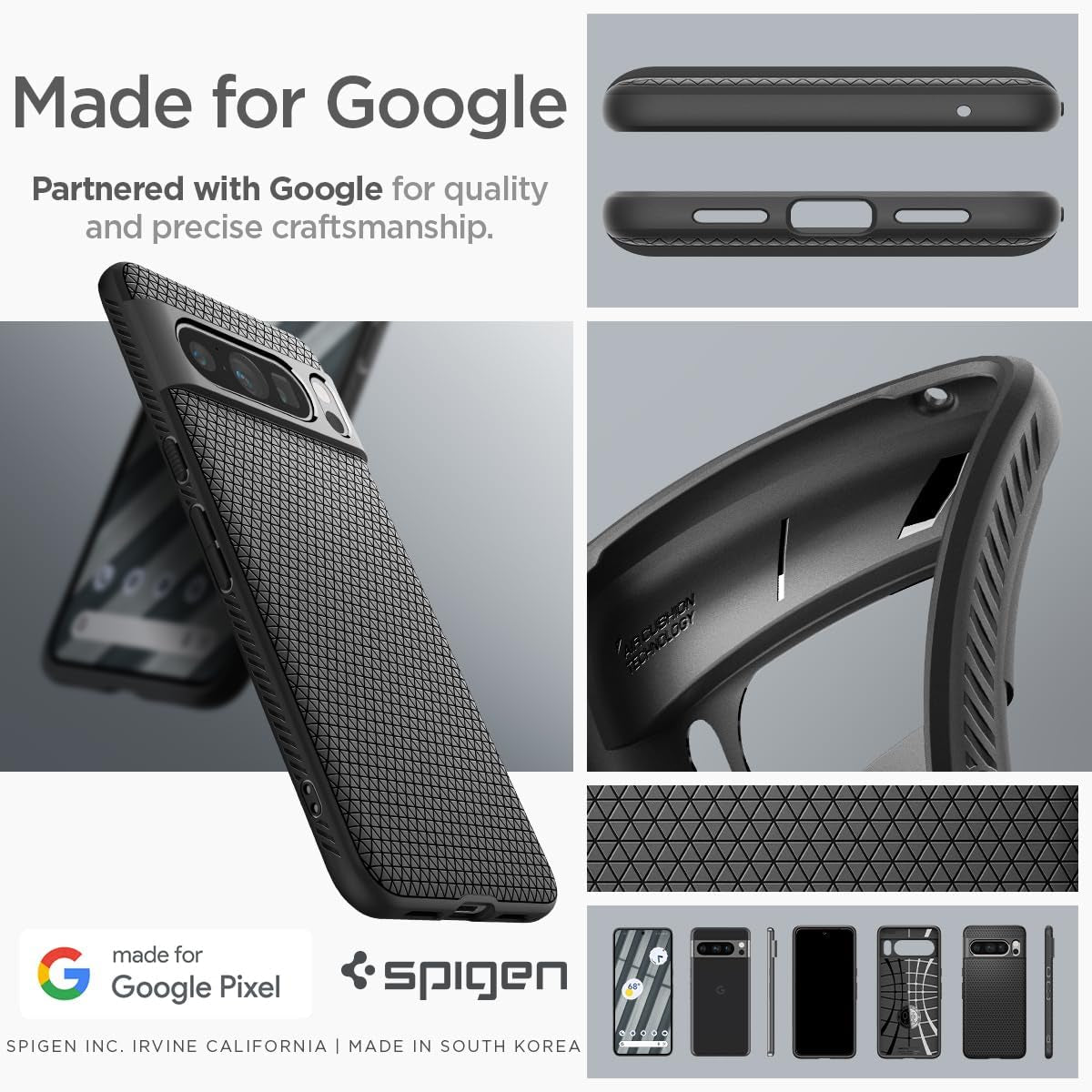 Spigen Liquid Air Case - For Google Pixel 8 Pro