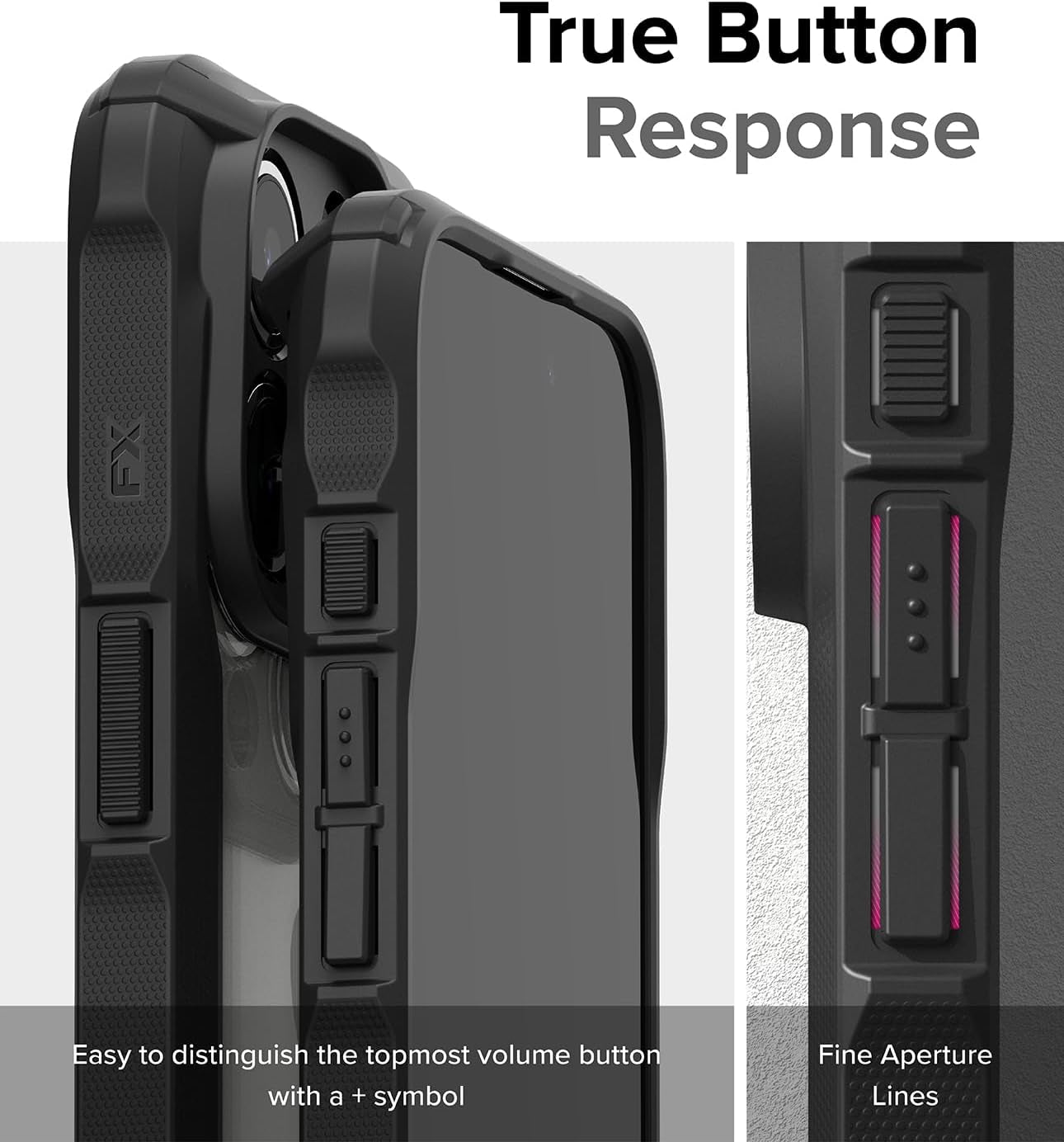 Ringke Fusion-X PC + TPU Bumper Phone Case - For iPhone 15 Pro Max - mosaccessories