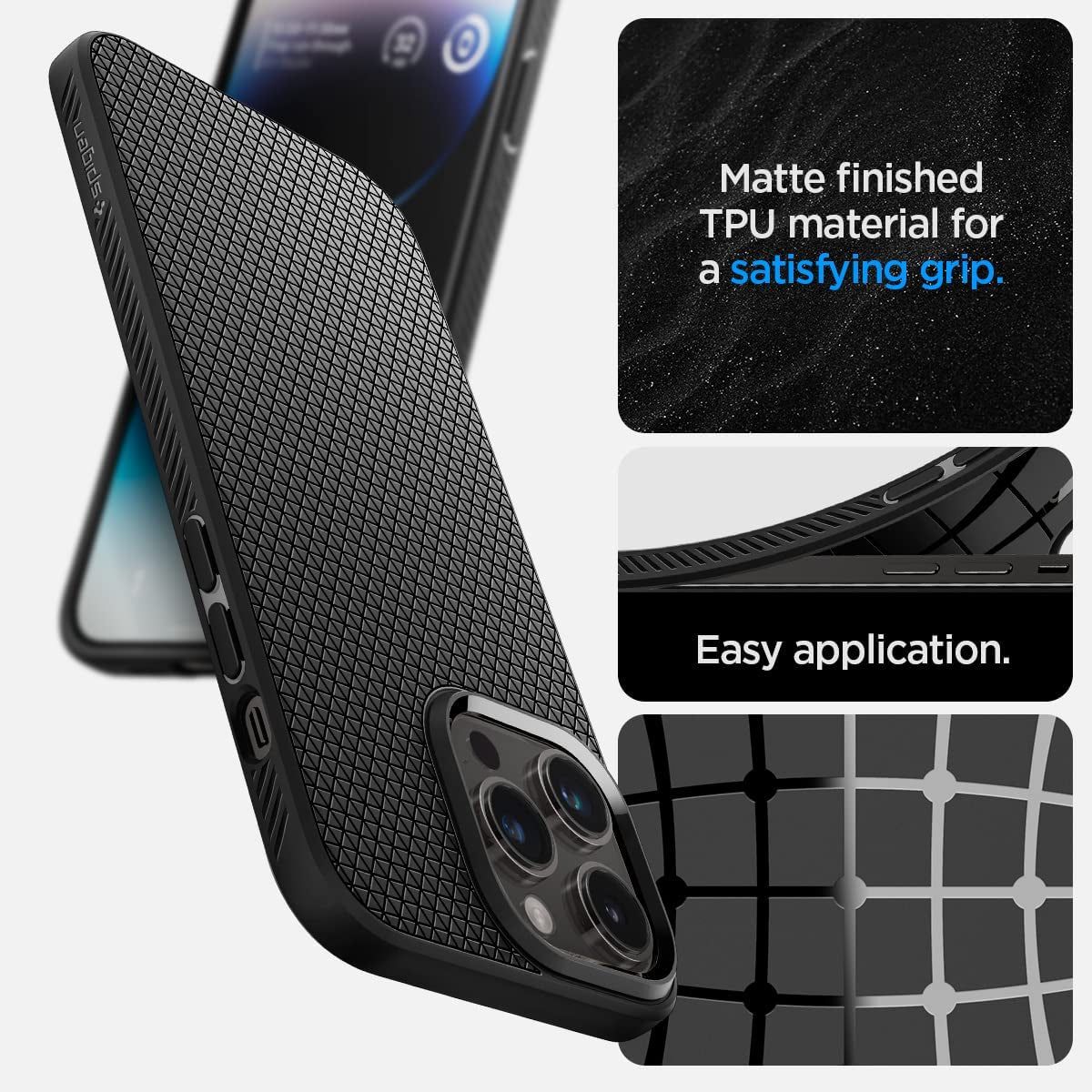 Spigen Liquid Air Case - For iPhone 14 Pro - mosaccessories