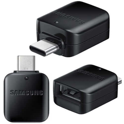 Samsung Type C to USB 2.0 Black Adapter - mosaccessories