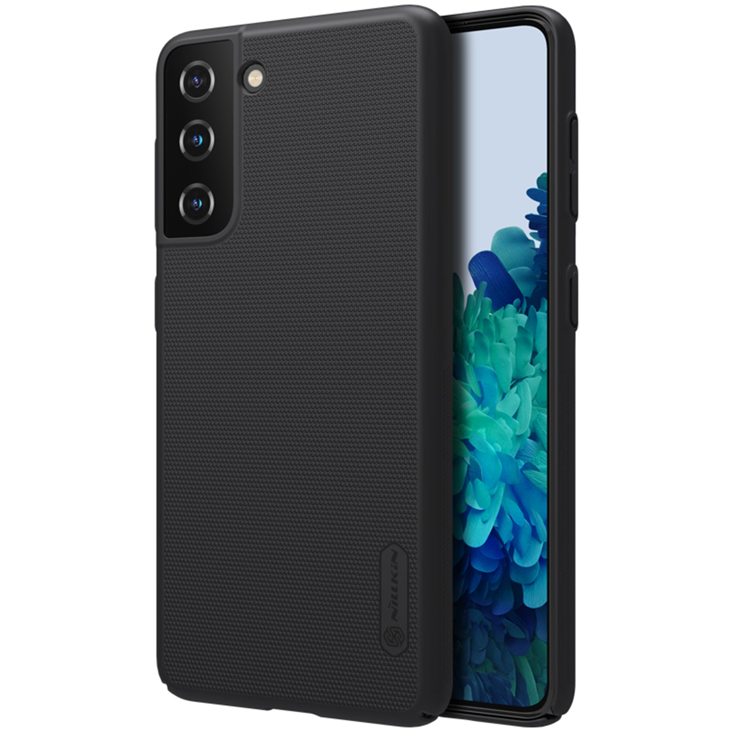 Nillkin Super Frosted Shield Hard Black Case - For Samsung Galaxy S21 - mosaccessories