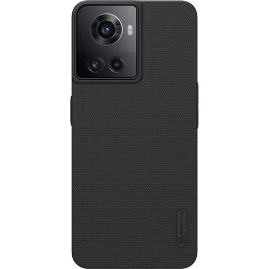 Nillkin Super Frosted Shield Black Case - For OnePlus 10R / Ace - mosaccessories