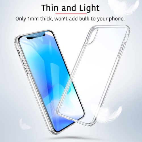 ESR Essential Series TPU Clear Case for iPhone XR - mosaccessories