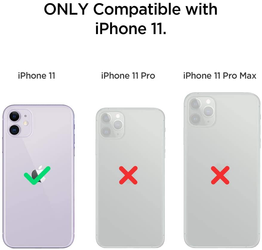 Spigen Rugged Armor Matte Black Case - For iPhone 11 - mosaccessories