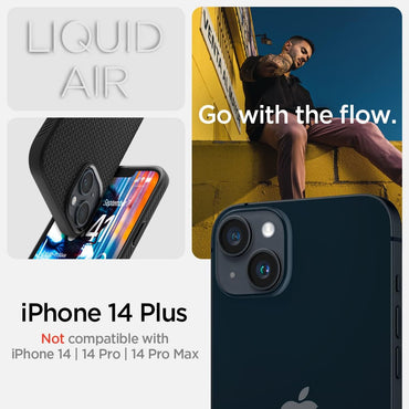 Spigen Liquid Air Case - For iPhone 14 Plus - mosaccessories