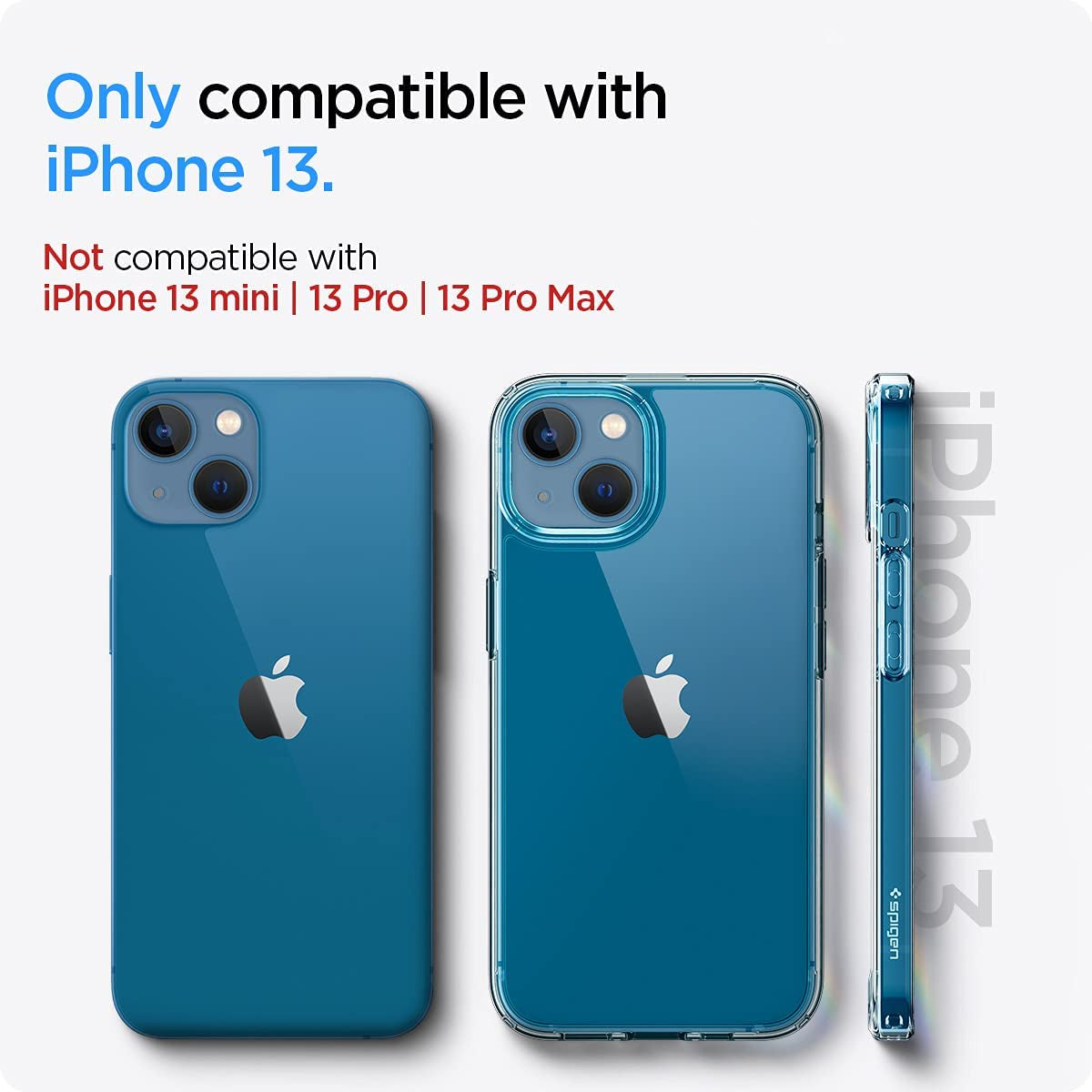 Spigen Ultra Hybrid Shockproof Phone Case - For iPhone 13 - mosaccessories