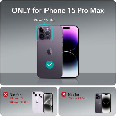 ESR Zero Series Shockproof TPU Clear Case - For iPhone 15 Pro Max - mosaccessories