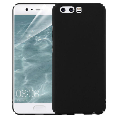 Matte Full Back Hard Black Case - For Huawei P10 - mosaccessories