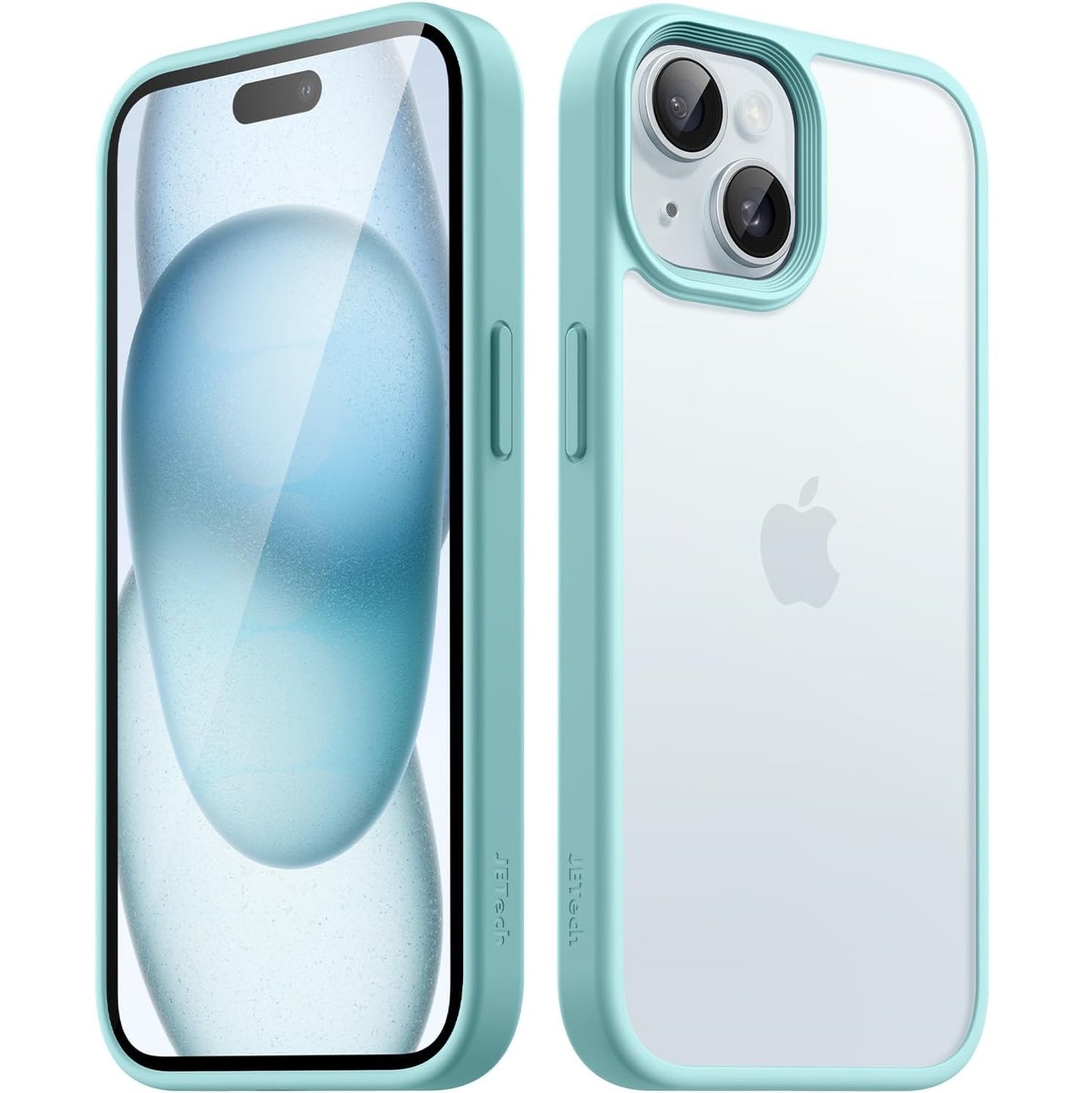 JETech Matte Shockproof Frosted Case - For iPhone 15 - mosaccessories