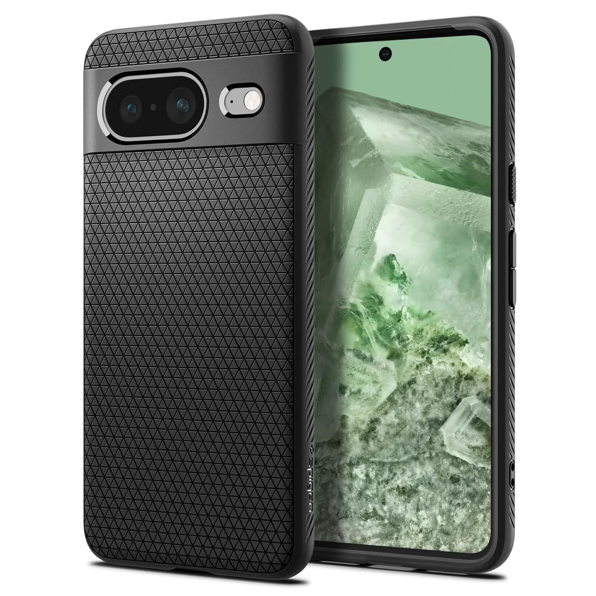 Spigen Liquid Air Case Black - For Google Pixel 8