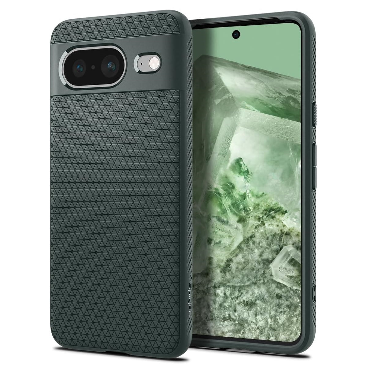 Spigen Liquid Air Case Abyss Green - For Google Pixel 8