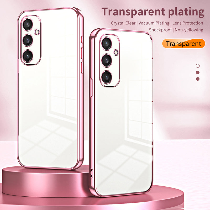Electroplating Case Anti-Fall TPU Purple Phone Cover - For Samsung Galaxy S24